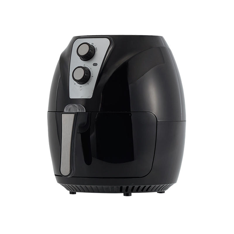 GLA-608B 3-Quart Digital Air Fryer includes Air Fryer Receips and one-touch digital controls