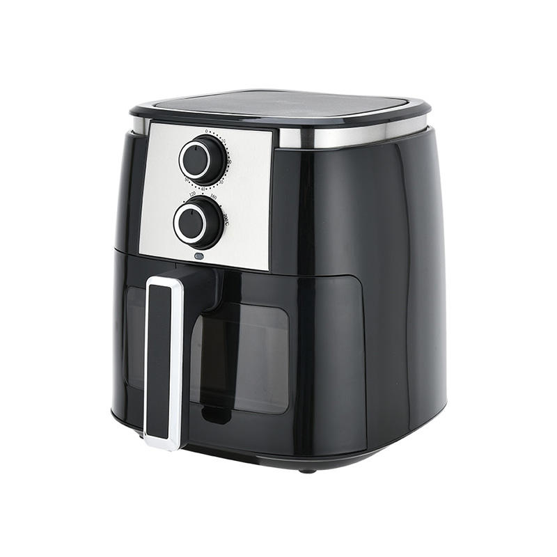 Delux Stainles Steel Air Fryer Toaster, dish-washer safe basket&pot